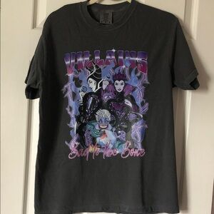 Comfort Colors Dark Gray Disney Villains T-Shirt